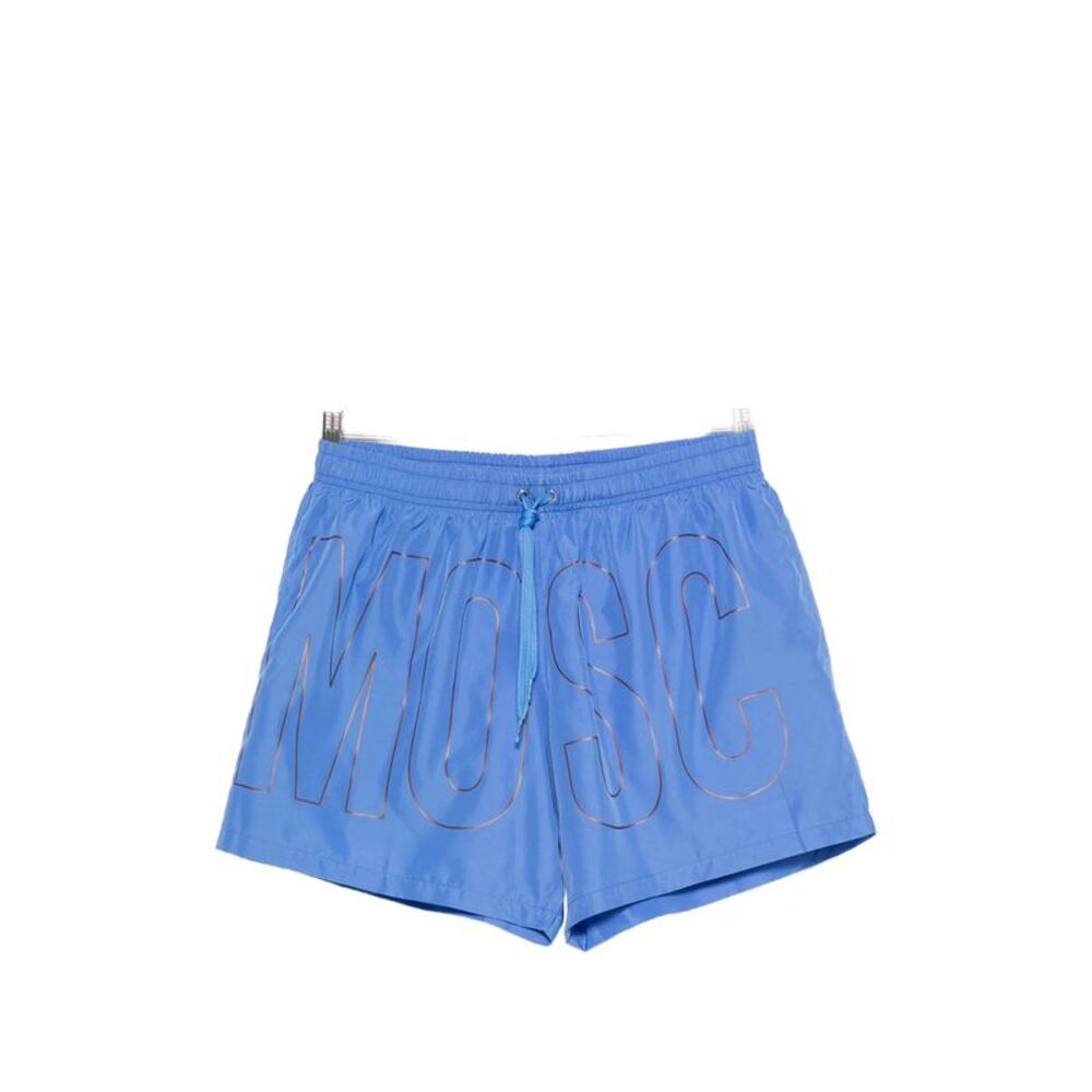 Moschino Blue Beachwear - Swim Shorts Men